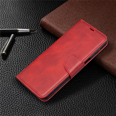 Handytasche Stand Schutzhülle Flip Leder Hülle L04 für Xiaomi Poco M2 Pro Rot