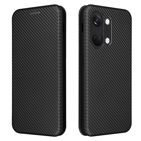 Handytasche Stand Schutzhülle Flip Leder Hülle L04Z für OnePlus Ace 2V 5G Schwarz