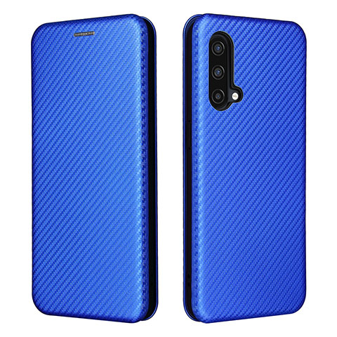 Handytasche Stand Schutzhülle Flip Leder Hülle L04Z für OnePlus Nord CE 5G Blau