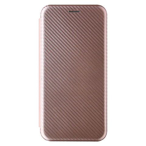 Handytasche Stand Schutzhülle Flip Leder Hülle L04Z für Samsung Galaxy A02 Rosegold