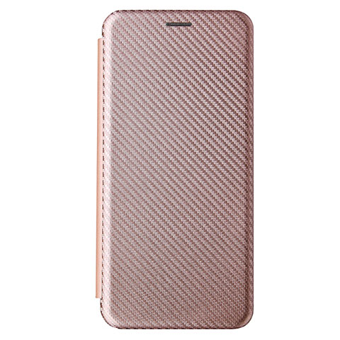 Handytasche Stand Schutzhülle Flip Leder Hülle L04Z für Samsung Galaxy M62 4G Rosegold