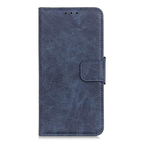 Handytasche Stand Schutzhülle Flip Leder Hülle L05 für Oppo A35 Blau