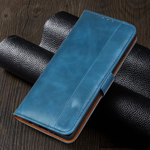 Handytasche Stand Schutzhülle Flip Leder Hülle L05 für Oppo A92s 5G Hellblau