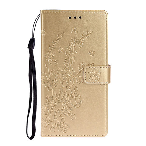 Handytasche Stand Schutzhülle Flip Leder Hülle L05 für Samsung Galaxy A51 5G Gold