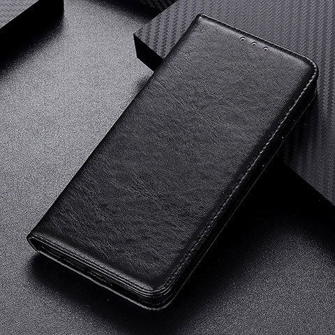 Handytasche Stand Schutzhülle Flip Leder Hülle L05 für Samsung Galaxy M21 Schwarz