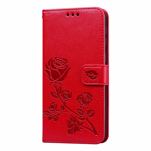 Handytasche Stand Schutzhülle Flip Leder Hülle L05 für Samsung Galaxy M31 Prime Edition Rot