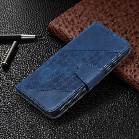 Handytasche Stand Schutzhülle Flip Leder Hülle L05 für Xiaomi POCO C31 Blau