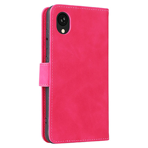 Handytasche Stand Schutzhülle Flip Leder Hülle L05Z für Samsung Galaxy A22 5G SC-56B Pink