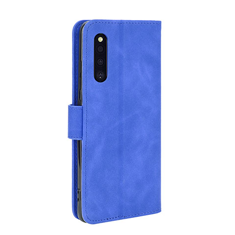 Handytasche Stand Schutzhülle Flip Leder Hülle L05Z für Samsung Galaxy A41 SC-41A Blau