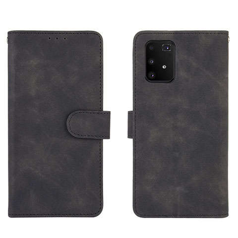 Handytasche Stand Schutzhülle Flip Leder Hülle L05Z für Samsung Galaxy M80S Schwarz