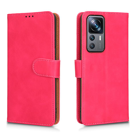 Handytasche Stand Schutzhülle Flip Leder Hülle L05Z für Xiaomi Mi 12T 5G Pink