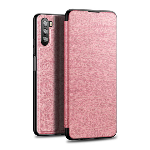 Handytasche Stand Schutzhülle Flip Leder Hülle L06 für Huawei Mate 40 Lite 5G Rosegold