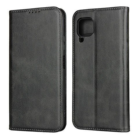 Handytasche Stand Schutzhülle Flip Leder Hülle L06 für Huawei Nova 6 SE Schwarz