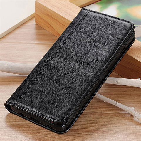 Handytasche Stand Schutzhülle Flip Leder Hülle L06 für Motorola Moto G9 Power Schwarz