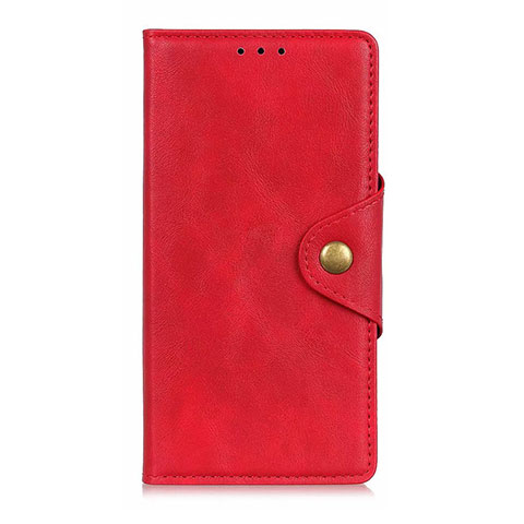 Handytasche Stand Schutzhülle Flip Leder Hülle L06 für Oppo A92s 5G Rot