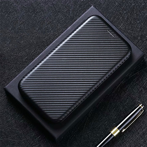 Handytasche Stand Schutzhülle Flip Leder Hülle L06 für Oppo Find X3 Lite 5G Schwarz