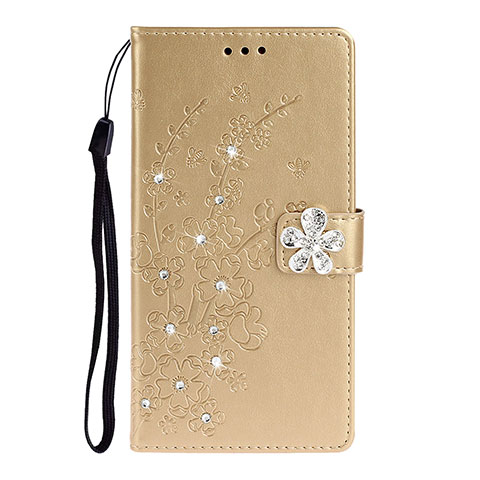 Handytasche Stand Schutzhülle Flip Leder Hülle L06 für Samsung Galaxy A51 5G Gold