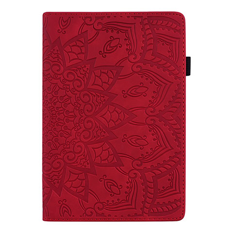 Handytasche Stand Schutzhülle Flip Leder Hülle L06 für Samsung Galaxy Tab S6 Lite 10.4 SM-P610 Rot