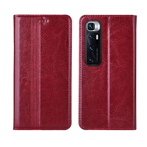 Handytasche Stand Schutzhülle Flip Leder Hülle L06 für Xiaomi Mi 10 Ultra Rot