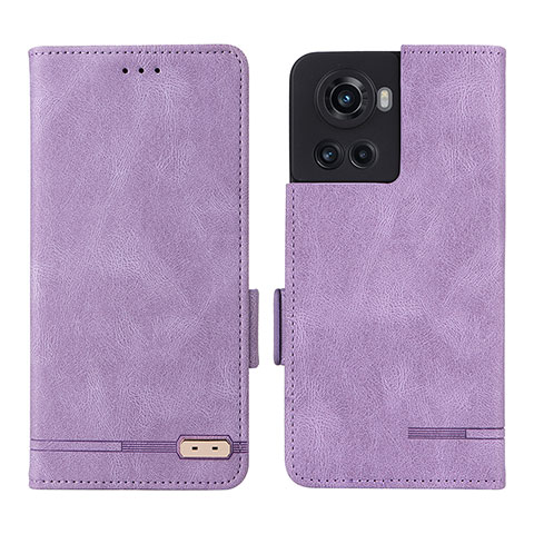 Handytasche Stand Schutzhülle Flip Leder Hülle L06Z für OnePlus 10R 5G Violett