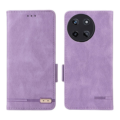 Handytasche Stand Schutzhülle Flip Leder Hülle L06Z für Realme 11 4G Violett