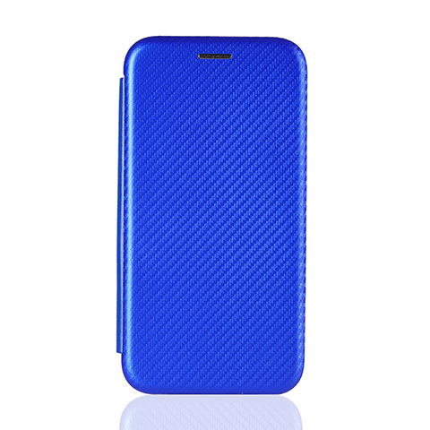 Handytasche Stand Schutzhülle Flip Leder Hülle L06Z für Samsung Galaxy A7 (2018) A750 Blau
