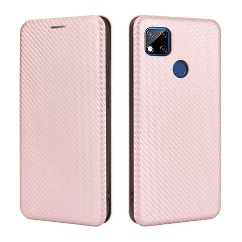 Handytasche Stand Schutzhülle Flip Leder Hülle L06Z für Xiaomi POCO C31 Rosegold