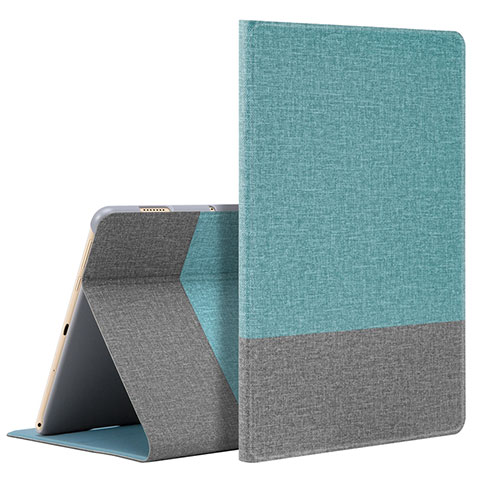 Handytasche Stand Schutzhülle Flip Leder Hülle L07 für Huawei MediaPad M6 10.8 Cyan