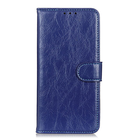 Handytasche Stand Schutzhülle Flip Leder Hülle L07 für Samsung Galaxy A01 Core Blau