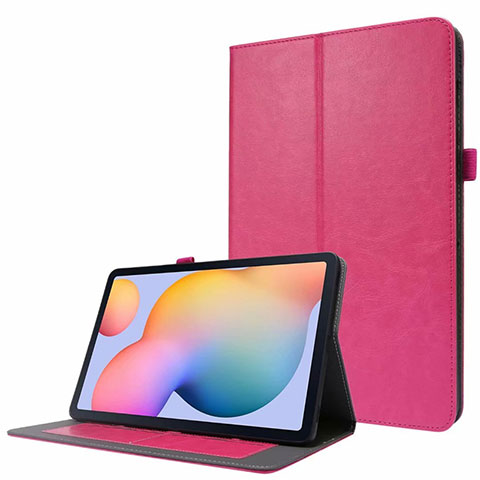 Handytasche Stand Schutzhülle Flip Leder Hülle L07 für Samsung Galaxy Tab S7 11 Wi-Fi SM-T870 Pink