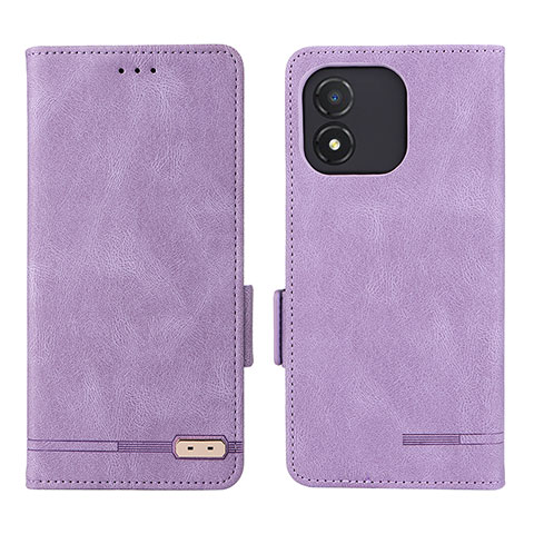 Handytasche Stand Schutzhülle Flip Leder Hülle L07Z für Huawei Honor X5 Violett