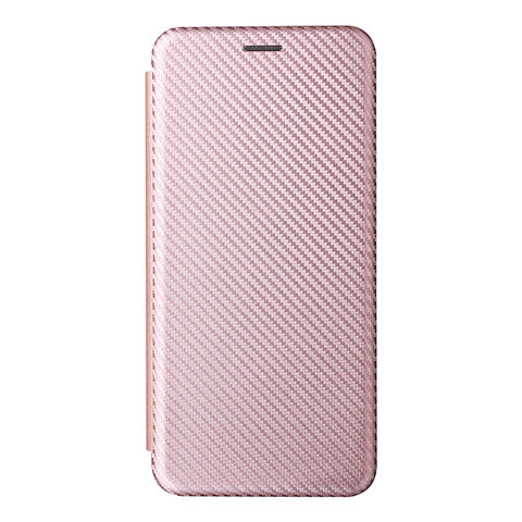 Handytasche Stand Schutzhülle Flip Leder Hülle L07Z für Samsung Galaxy A03 Rosegold