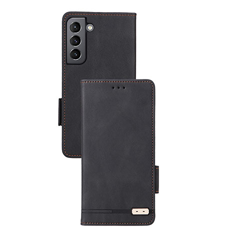 Handytasche Stand Schutzhülle Flip Leder Hülle L07Z für Samsung Galaxy S24 Plus 5G Schwarz