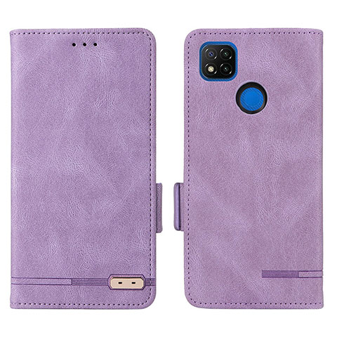 Handytasche Stand Schutzhülle Flip Leder Hülle L07Z für Xiaomi POCO C3 Violett