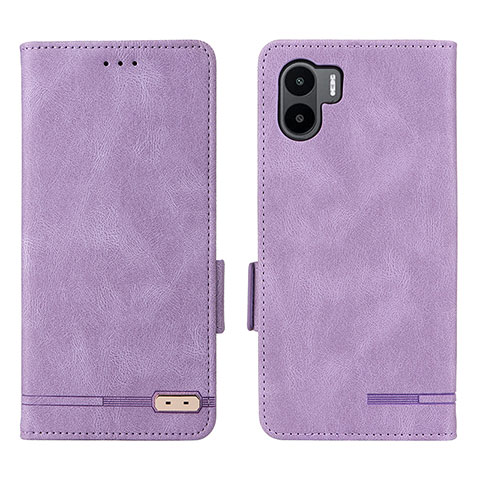 Handytasche Stand Schutzhülle Flip Leder Hülle L07Z für Xiaomi Poco C50 Violett