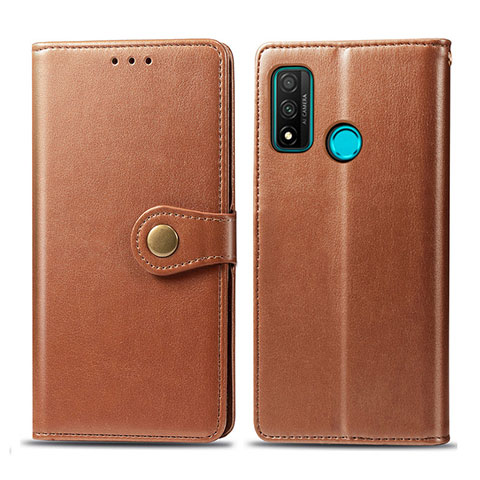 Handytasche Stand Schutzhülle Flip Leder Hülle L08 für Huawei P Smart (2020) Braun