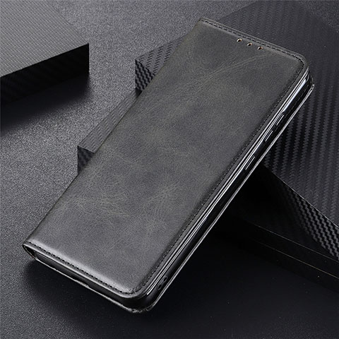 Handytasche Stand Schutzhülle Flip Leder Hülle L08 für Motorola Moto Edge Schwarz