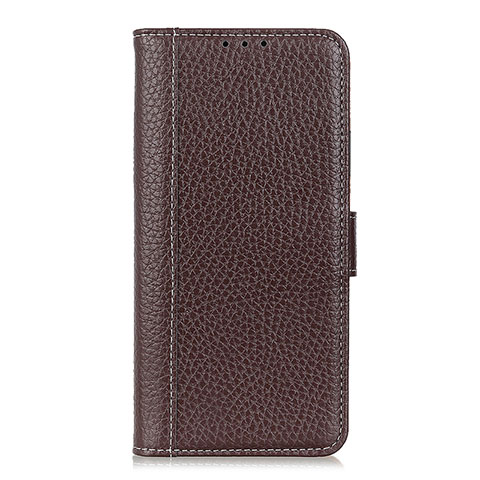 Handytasche Stand Schutzhülle Flip Leder Hülle L08 für Oppo A8 Braun