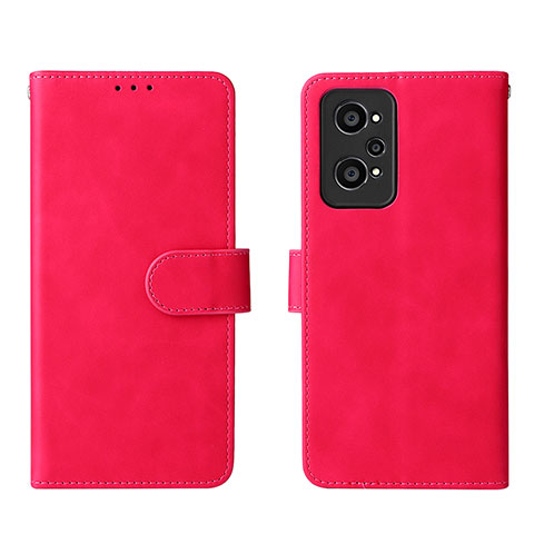 Handytasche Stand Schutzhülle Flip Leder Hülle L08Z für Realme Q5 Pro 5G Pink