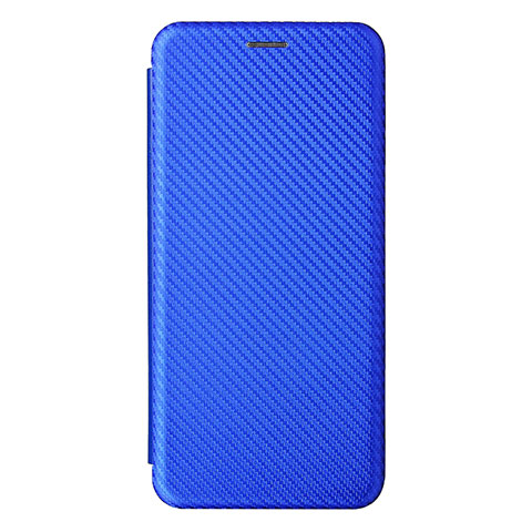 Handytasche Stand Schutzhülle Flip Leder Hülle L08Z für Samsung Galaxy A12 Nacho Blau