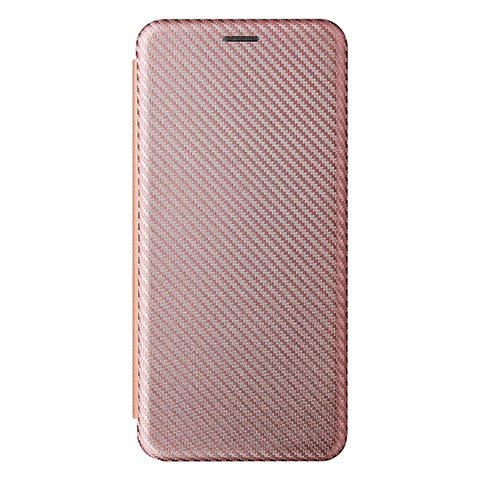 Handytasche Stand Schutzhülle Flip Leder Hülle L08Z für Samsung Galaxy A12 Rosegold