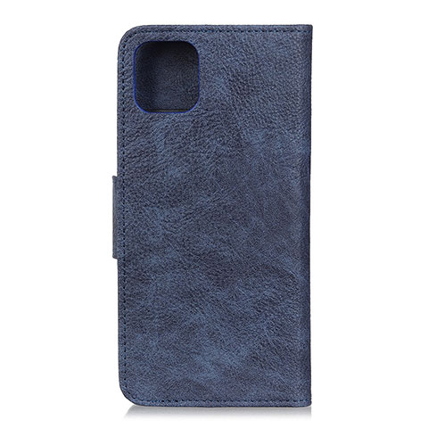 Handytasche Stand Schutzhülle Flip Leder Hülle L09 für Huawei Honor 30S Blau