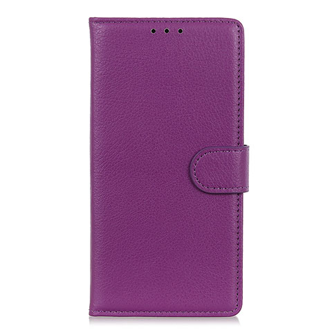 Handytasche Stand Schutzhülle Flip Leder Hülle L09 für Motorola Moto Edge Violett