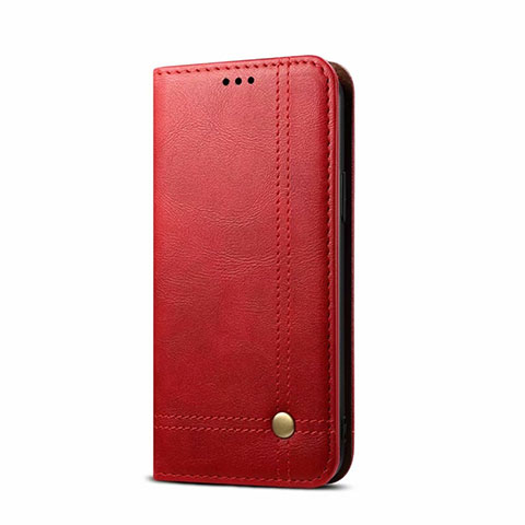 Handytasche Stand Schutzhülle Flip Leder Hülle L09 für OnePlus Nord Rot