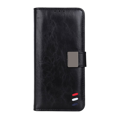 Handytasche Stand Schutzhülle Flip Leder Hülle L09 für Oppo Reno5 Pro 5G Schwarz