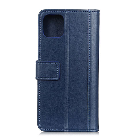 Handytasche Stand Schutzhülle Flip Leder Hülle L09 für Samsung Galaxy A71 4G A715 Blau