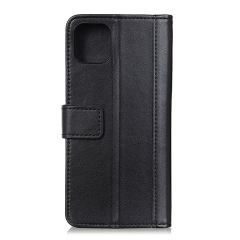 Handytasche Stand Schutzhülle Flip Leder Hülle L09 für Samsung Galaxy A71 4G A715 Schwarz