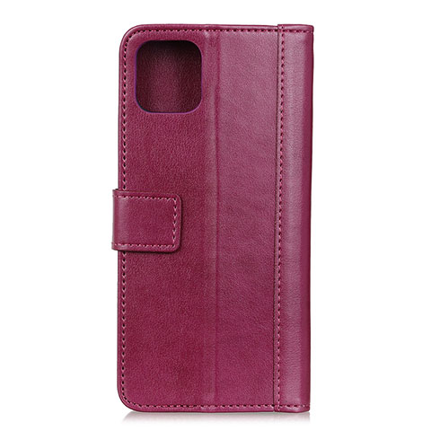 Handytasche Stand Schutzhülle Flip Leder Hülle L09 für Samsung Galaxy A71 5G Fuchsie