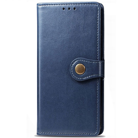 Handytasche Stand Schutzhülle Flip Leder Hülle L09 für Samsung Galaxy M31 Blau