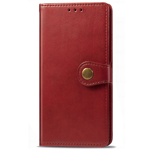 Handytasche Stand Schutzhülle Flip Leder Hülle L09 für Samsung Galaxy M31 Prime Edition Rot